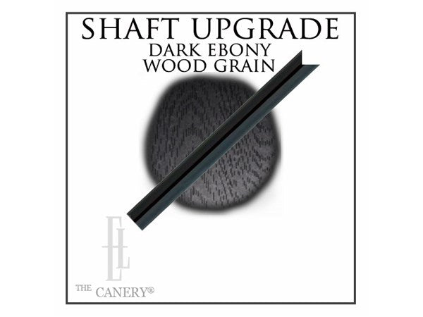Ebony XL or Regular Shaft Upgrade for Select Canes