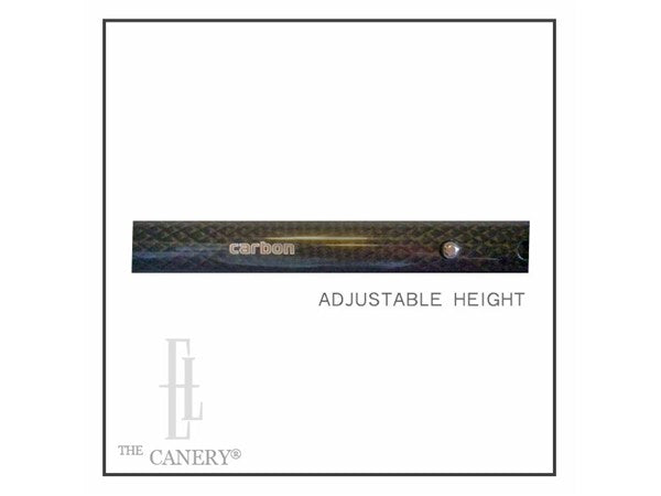 Ergomaster Carbon Fiber Adjustable Cane with Comfort Grip