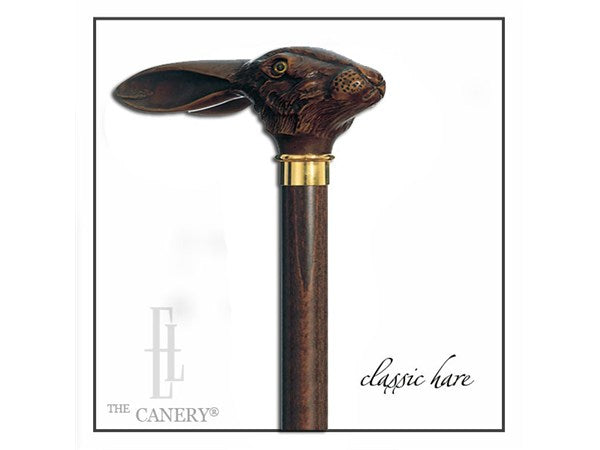 Jack the Wild Hare Rabbit Head Cane