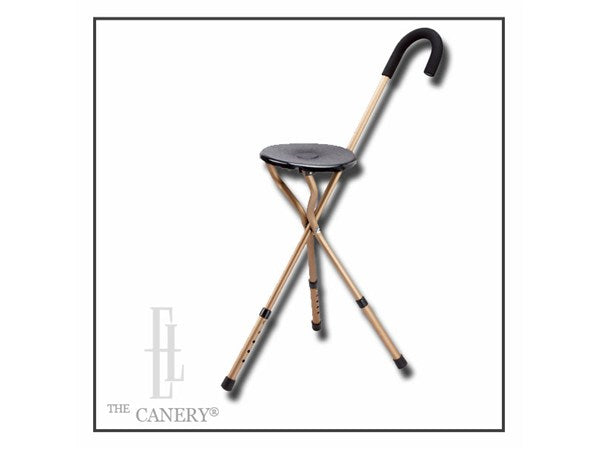 Traveler Seat Cane with Adjustable Height