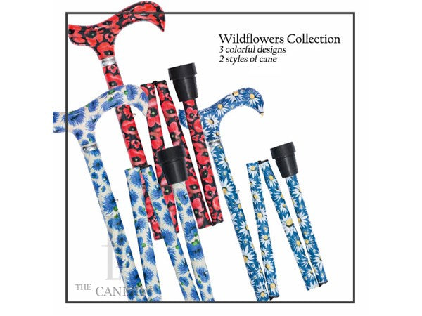 British Wildflowers Derby Handle Canes