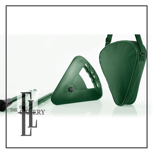 Foldaway Flipstick Seat with travel pouch
