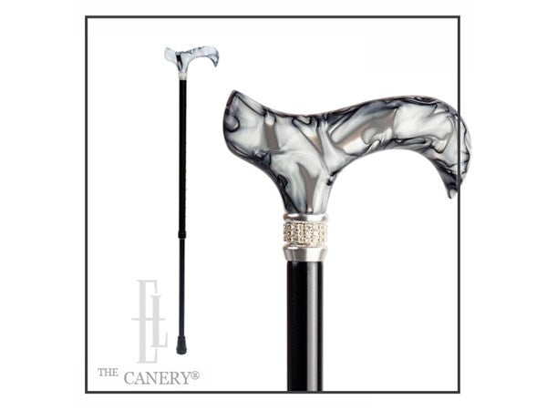 Mayfair Crystal Collar Derby Cane