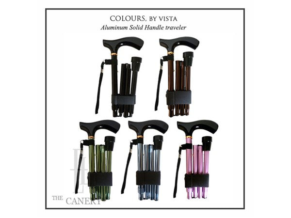 Colours by Vista Adjustable Folding Travel Cane