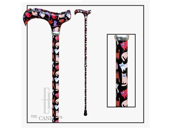 Animal Friends Collection, Adjustable Derby Handle Canes
