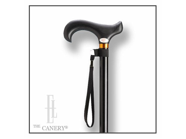 Overmold Designer Derby Adjustable Cane