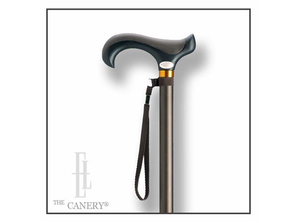 Overmold Designer Derby Adjustable Cane