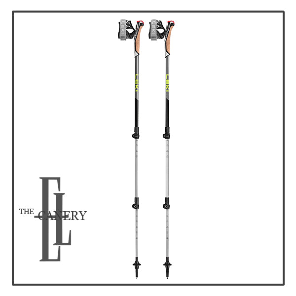 Traveller Alu Nordic Walking sticks (pair) by Leki