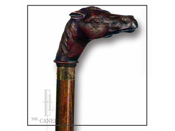 Horse's Head Walking Cane from Classic Canes