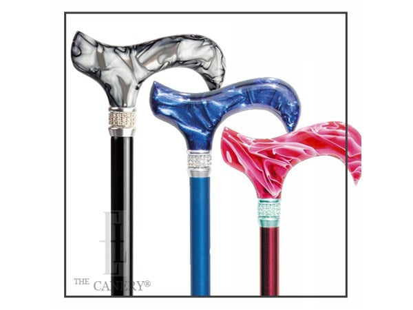 Mayfair Crystal Collar Derby Cane