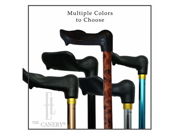 Adjustable Palm Grip Cane in Choice of Colors