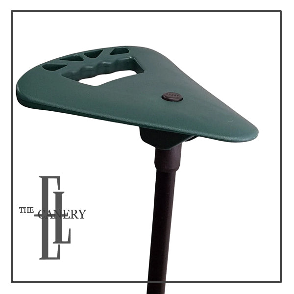 Foldaway Flipstick Seat with travel pouch