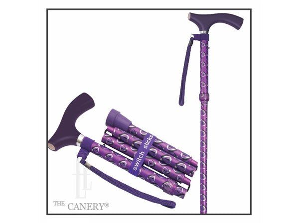VIKING Folding Travel Cane by Switch Sticks